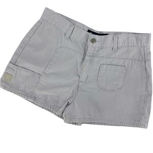 Levi's Women's Juniors 7 Vtg Gray Cotton Shorts